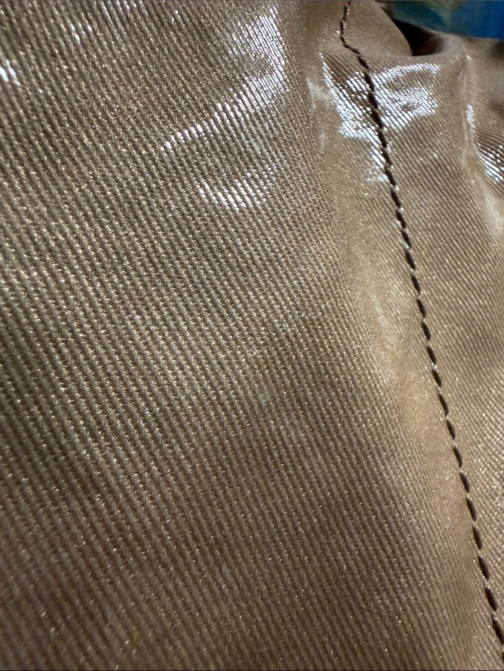 Tod’s coated canvas large shopper G-Bag in Champaign color - Picture 6 of 16
